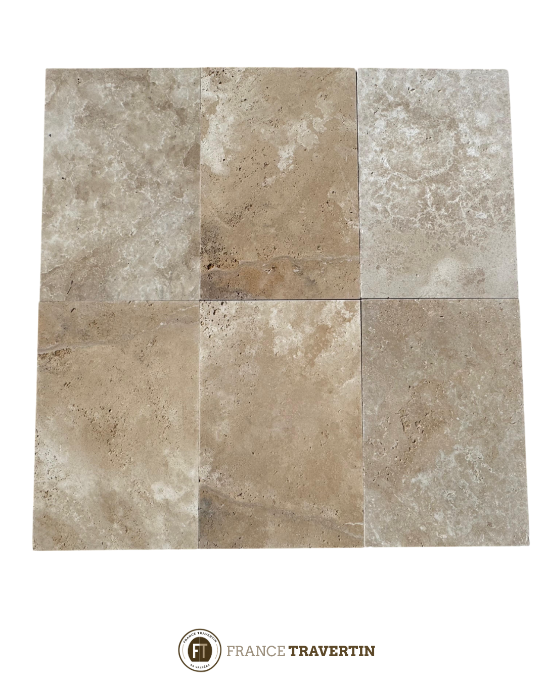 travertin beige clair 40x60 1er choix