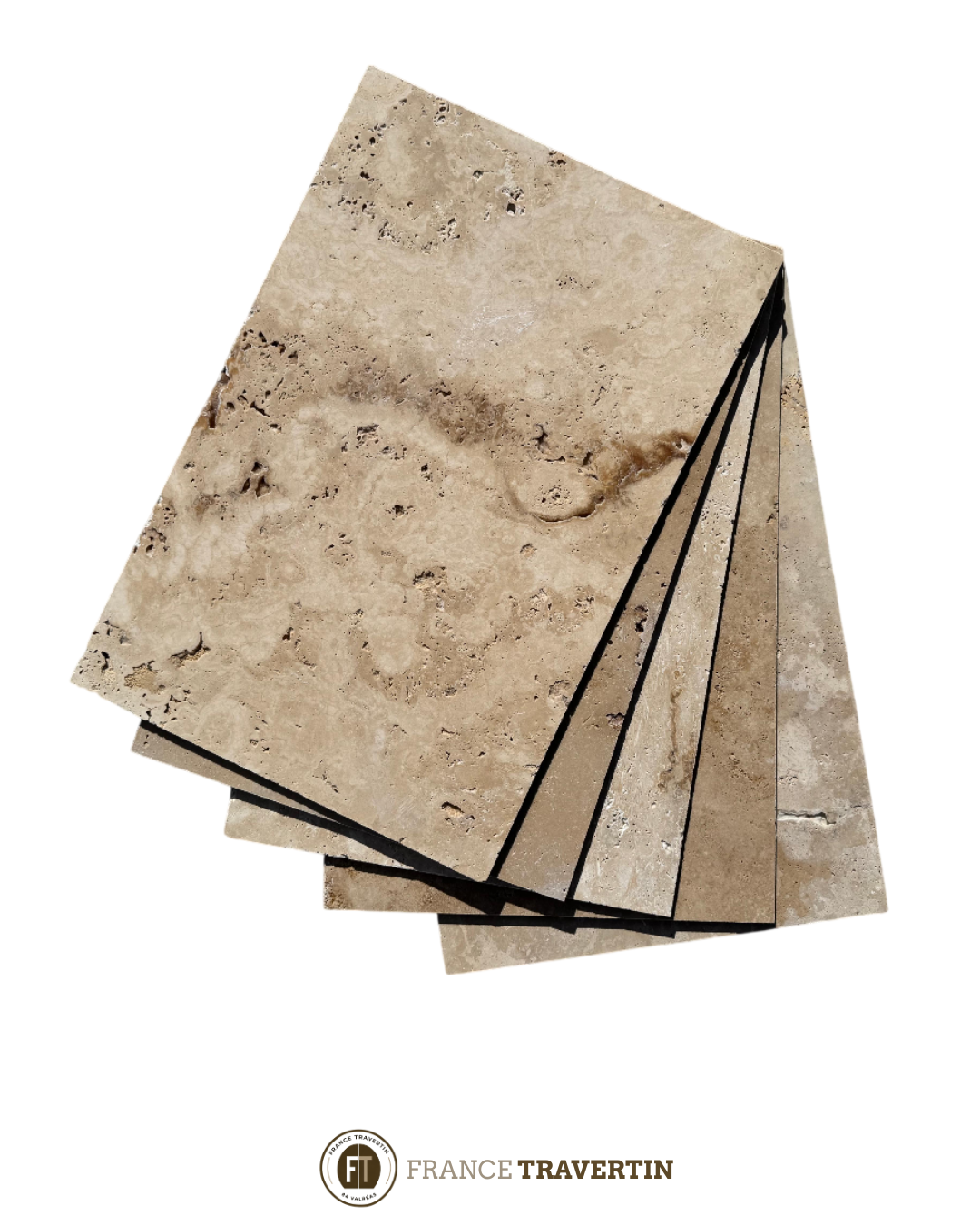 travertin 40x60 beige clair rustique