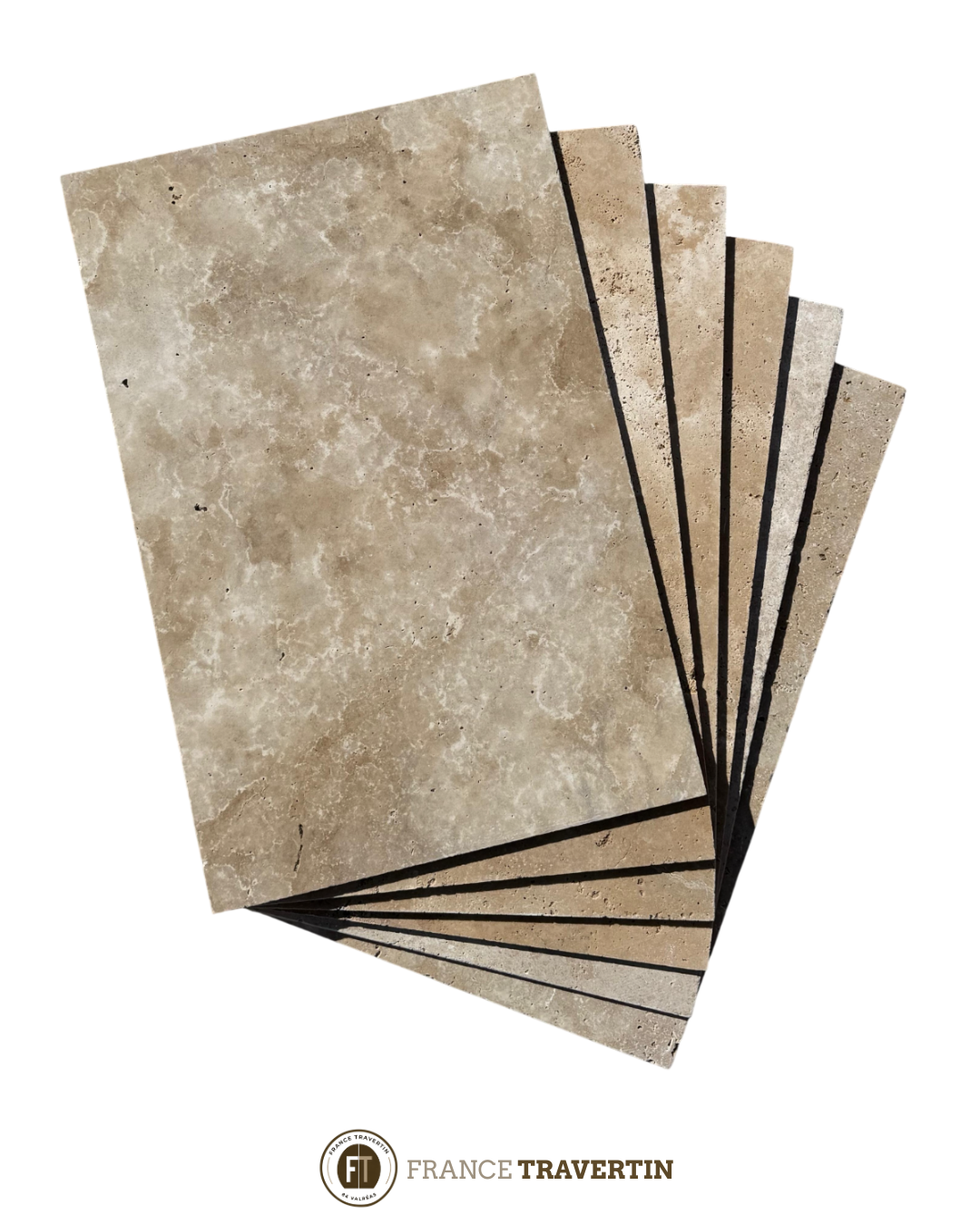 travertin beige clair 40x60 1er choix