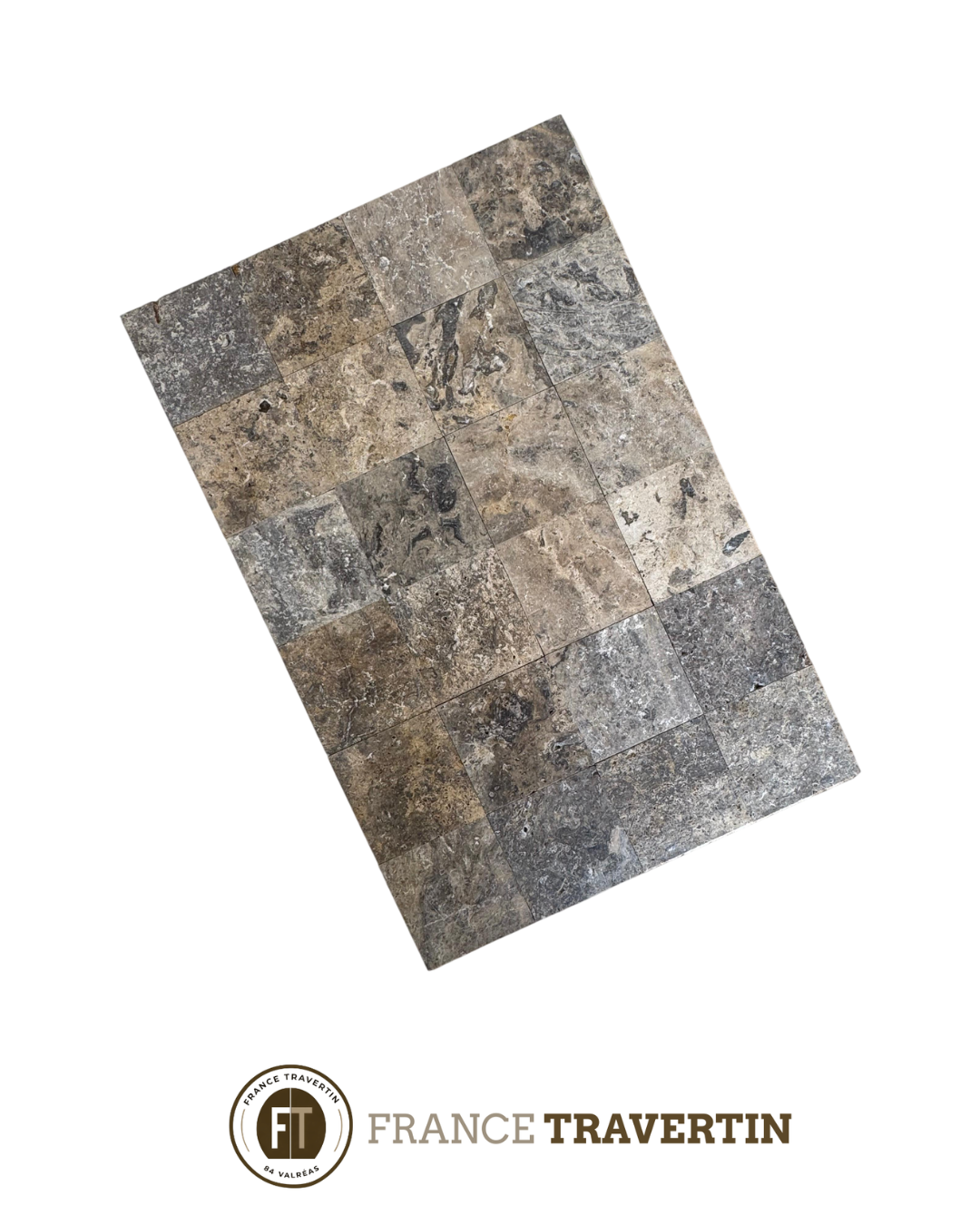 silver 15x15 rustique