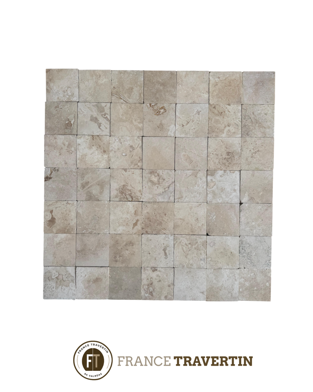 beige clair 10x10 rustique adoucie