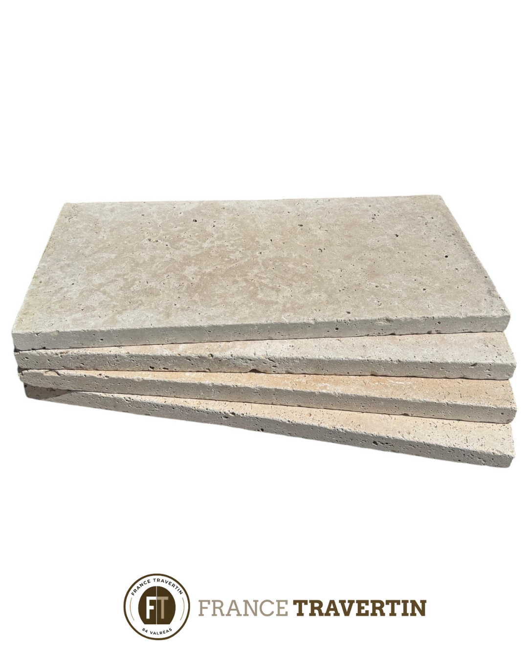margelle 30,5x61 bord droit beige clair 1er choix
