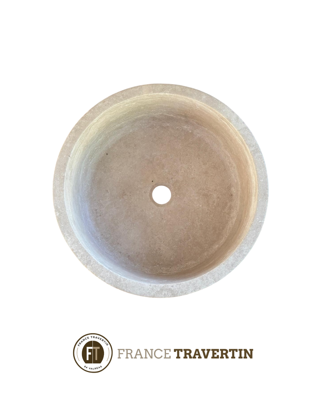 vasque beige modèle cylindre 1er choix