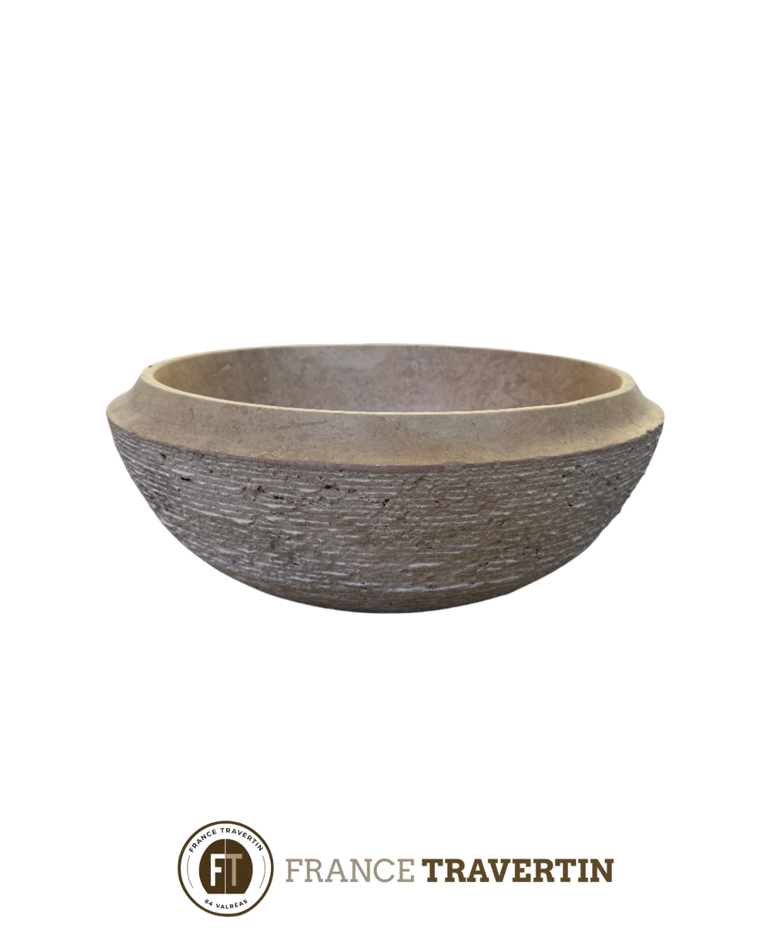 vasque noce modèle bol bord motif strié 1er choix