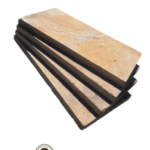 margelle 30,5x61x3cm bord droit jaune 1er choix