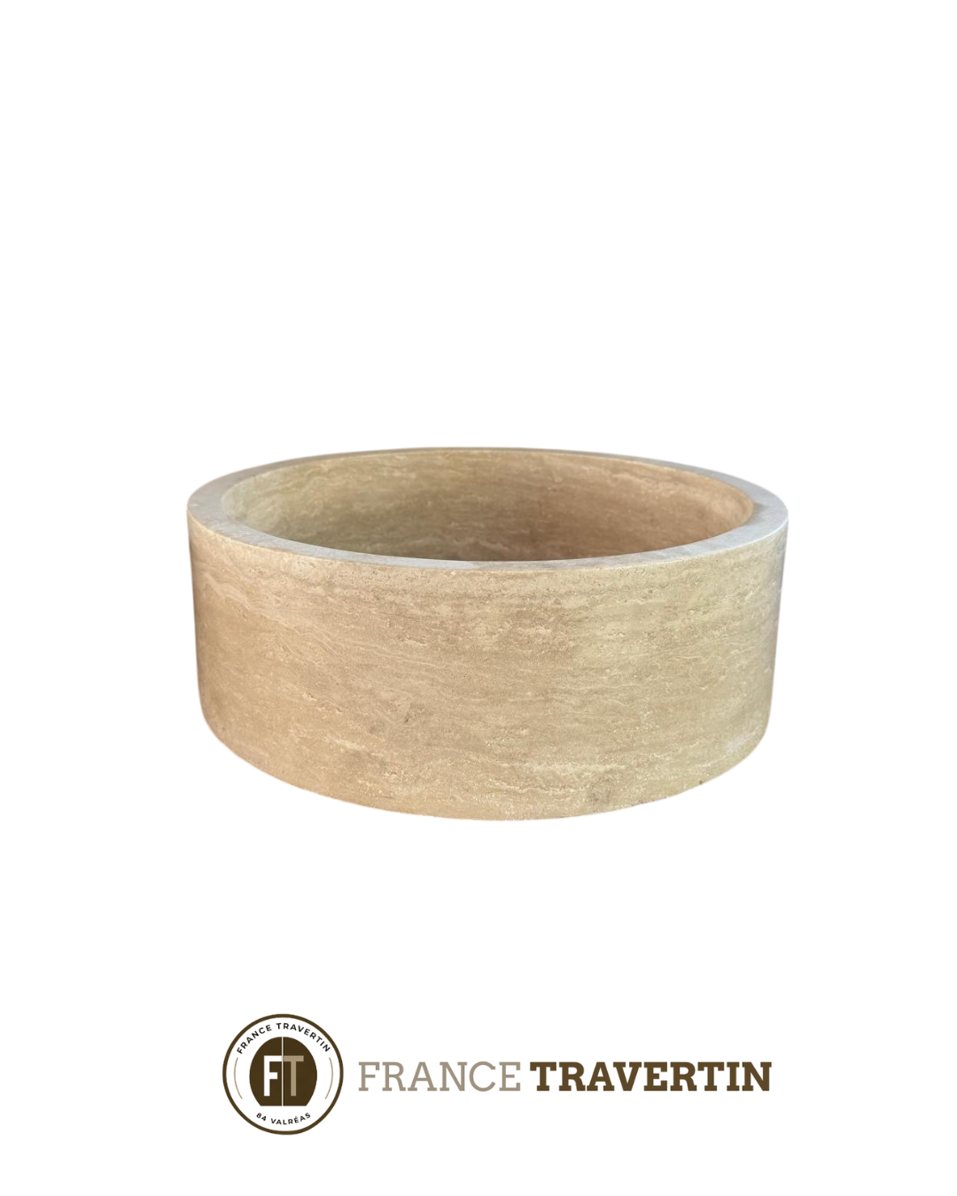 vasque beige modèle cylindre 1er choix