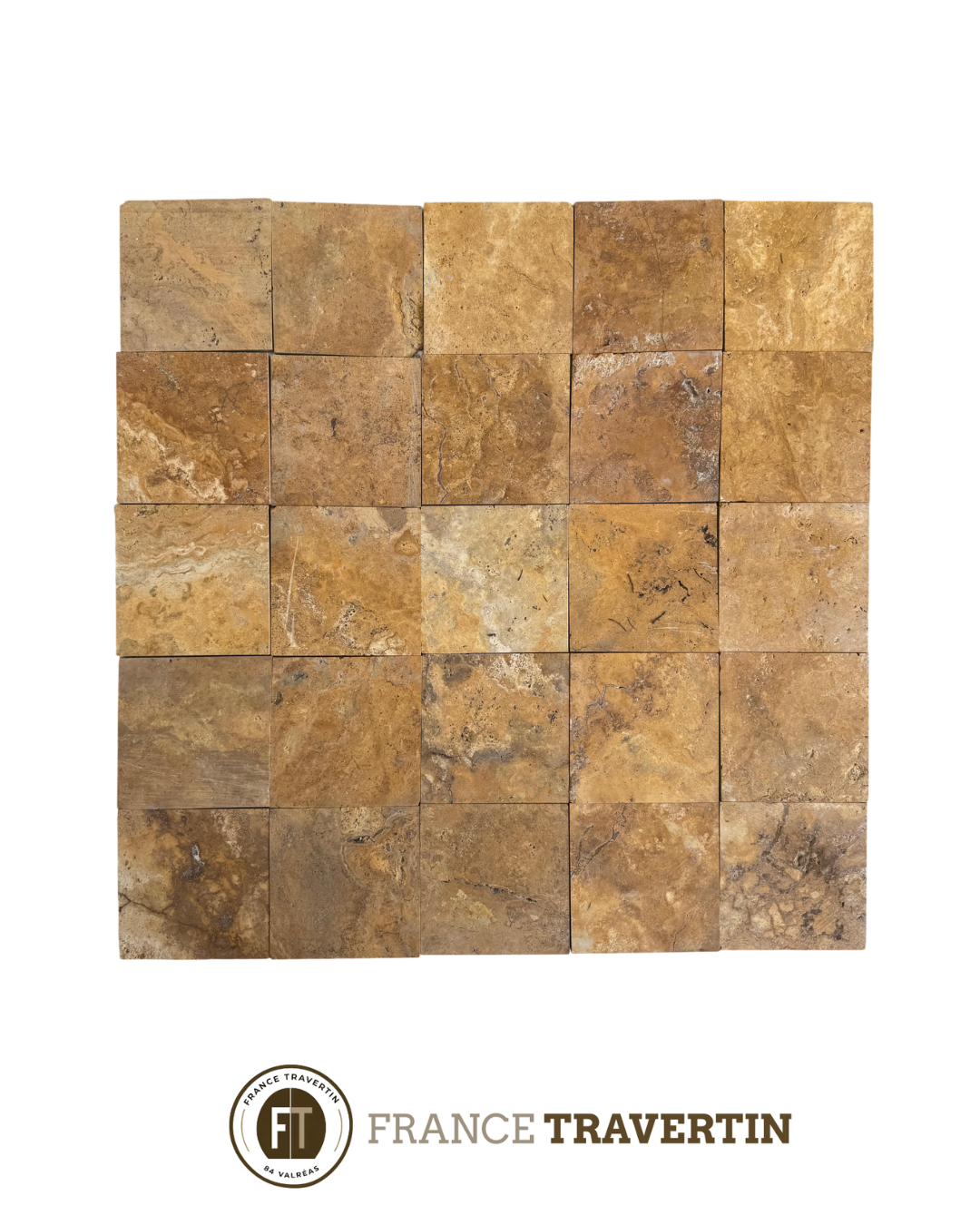 jaune 15x15 rustique