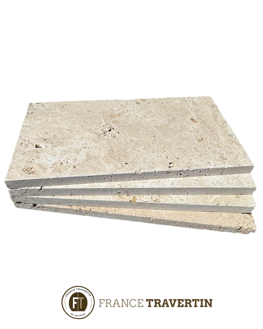 margelle 33x61 bord droit beige clair rustique