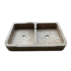 Évier noce 2 bac 100x60x15cm 1er choix