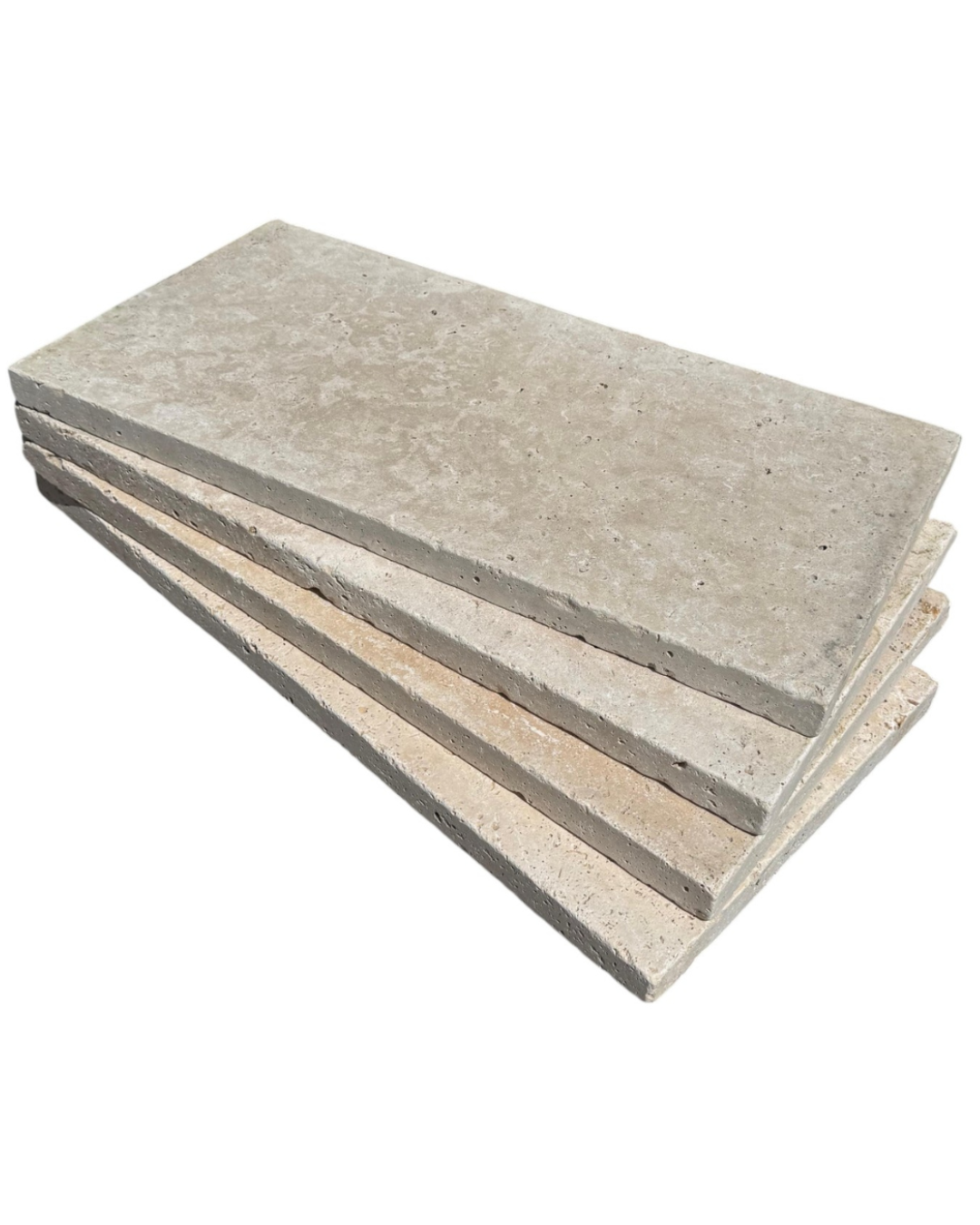 margelle 30,5x61 bord droit beige clair 1er choix