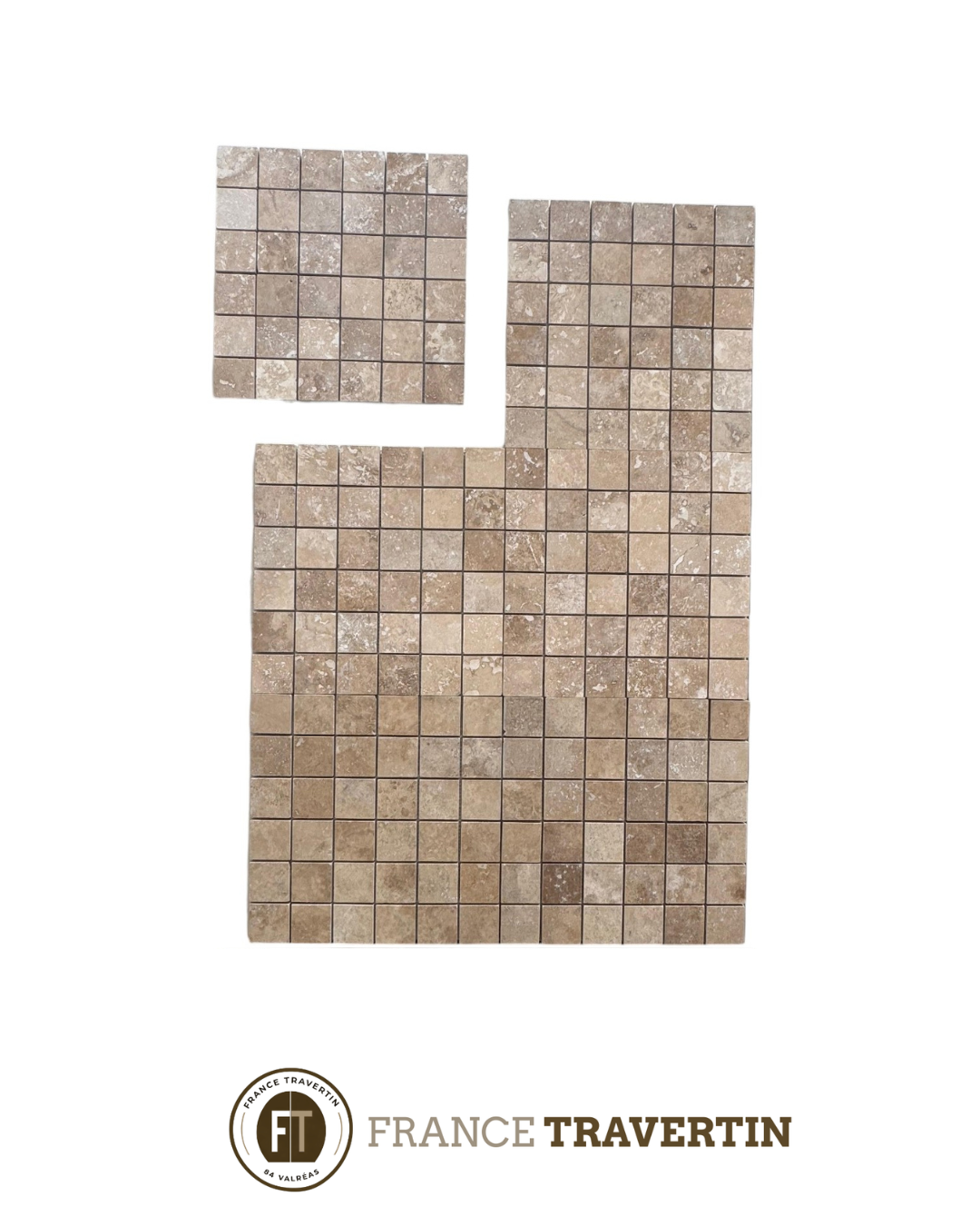 Mosaïque Walnut 4.8x4.8 1erchoix