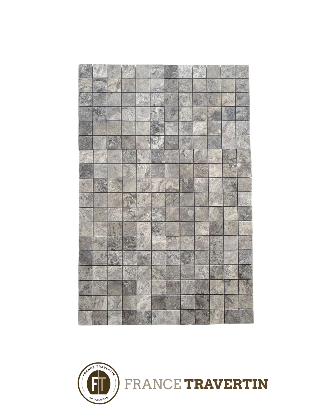 mosaique silver 4,8x4,8 1er choix