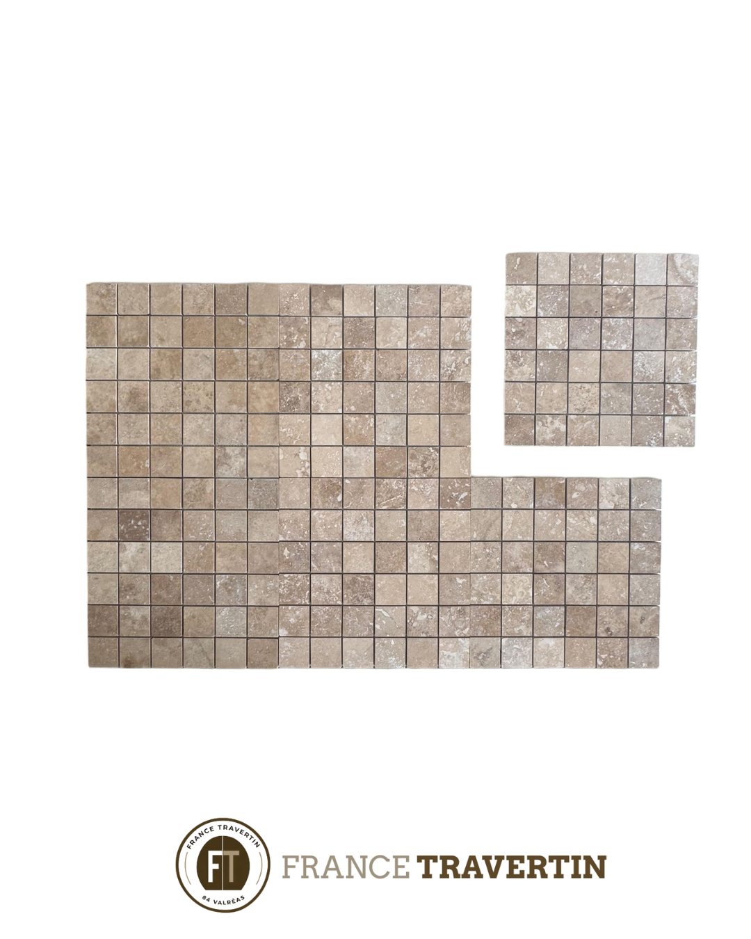 Mosaïque Walnut 4.8x4.8 1erchoix