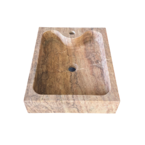 Évier rose 1 bac 50x40x10cm 1er choix