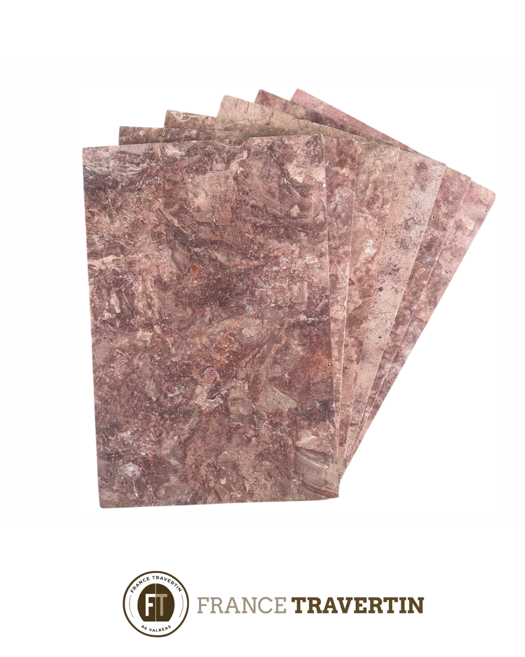 rose 40x60x1,2cm adouci 1er choix