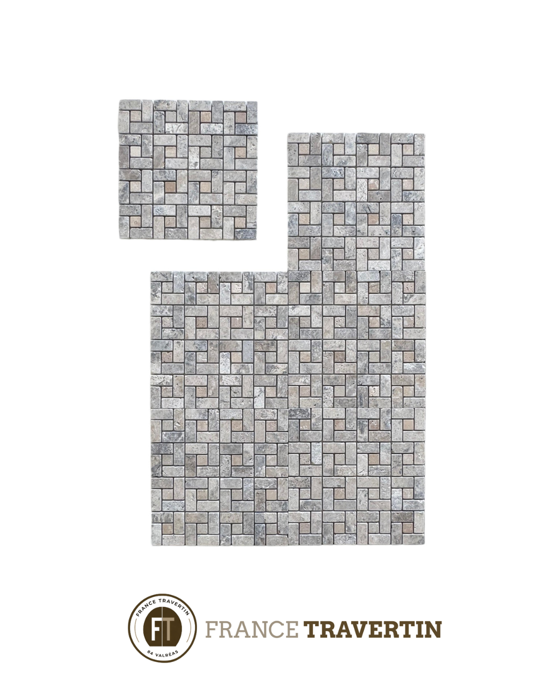 mosaïque beige silver grande target 1er choix