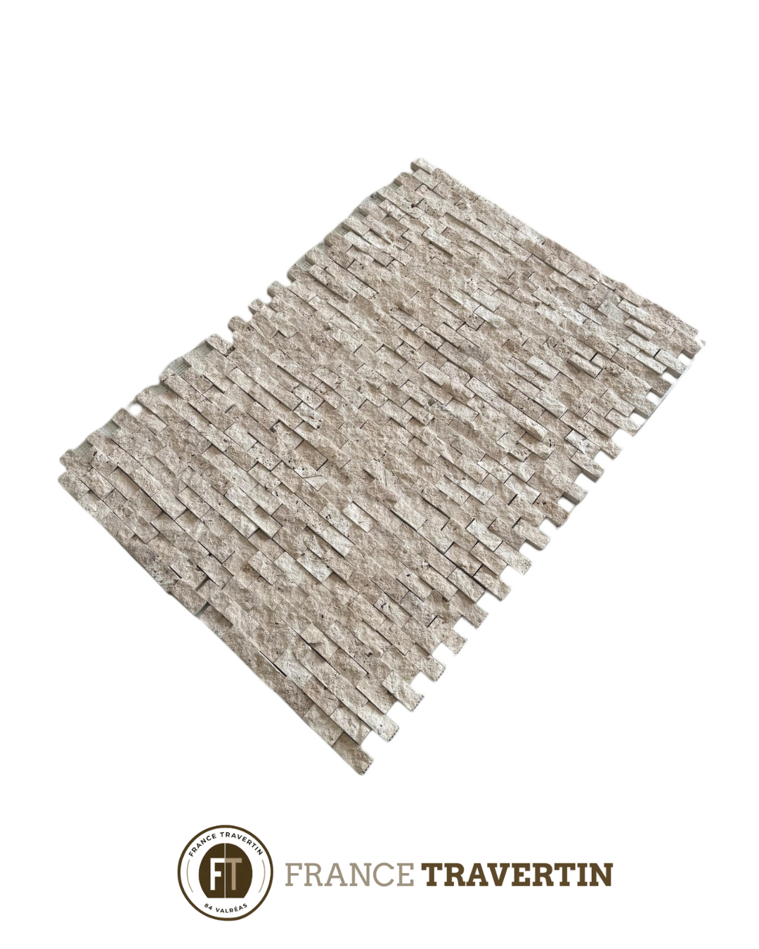 mosaique beige clair 2,5x2,5 parement