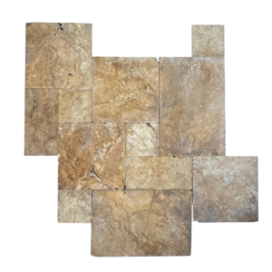 jaune opus romain 4 formats 1,2cm rustique