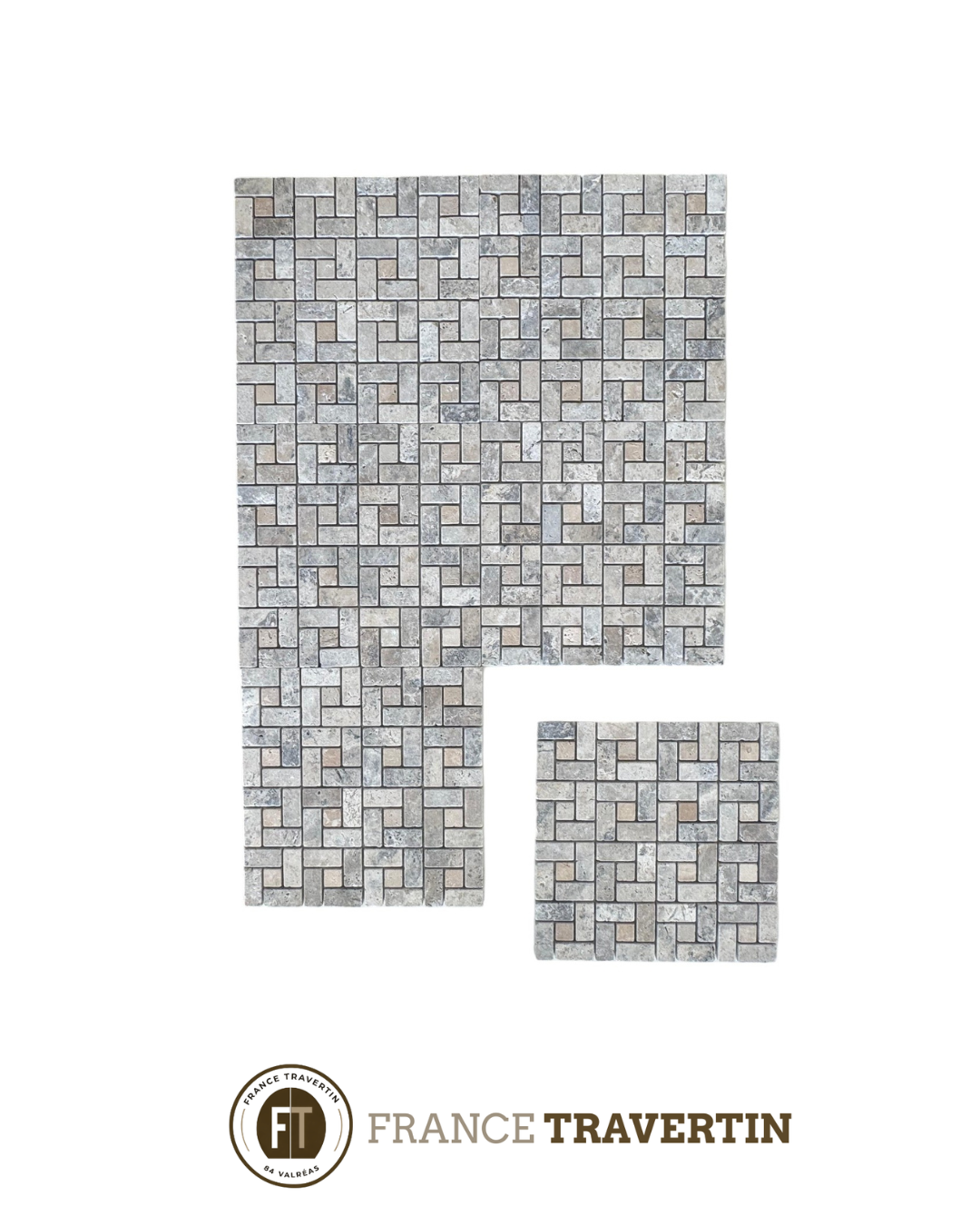 mosaïque beige silver grande target 1er choix