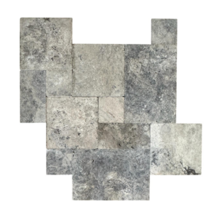 silver opus romain 4 formats 1,2cm rustique