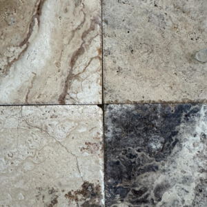 Travertin Philadelphia 40x40x12mm Rustique