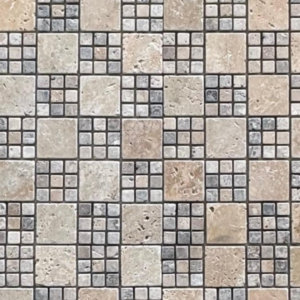 mosaique beige silver monaco 1er choix