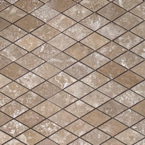 mosaïque walnut losange rustique