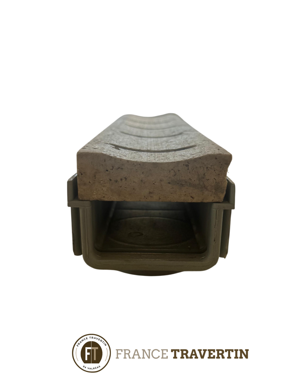Travertin Silver Grille Caniveau