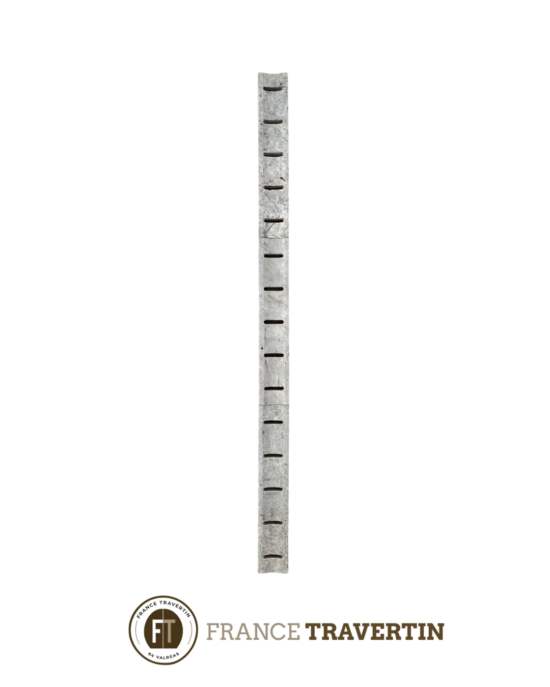 Travertin Silver Grille Caniveau