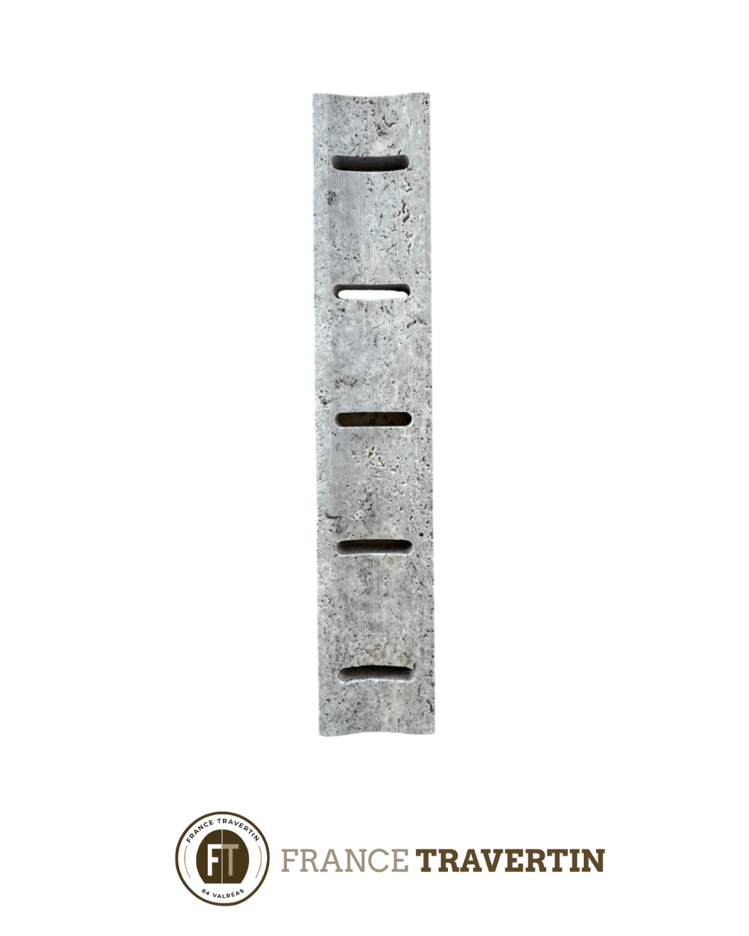Travertin Silver Grille Caniveau