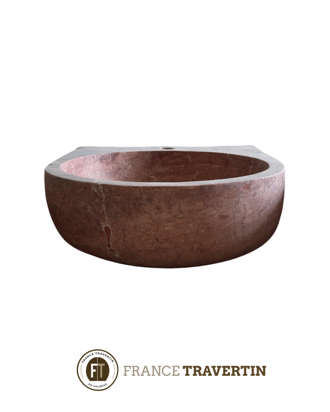 Vasque Rose Demi Ronde 1er choix