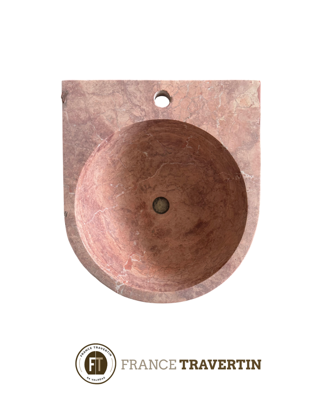 Vasque Rose Demi Ronde 1er choix